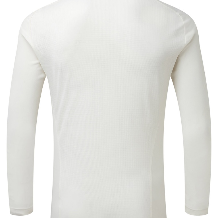 Sandy CC - Junior Ergo Long Sleeve Maroon Trim Shirt