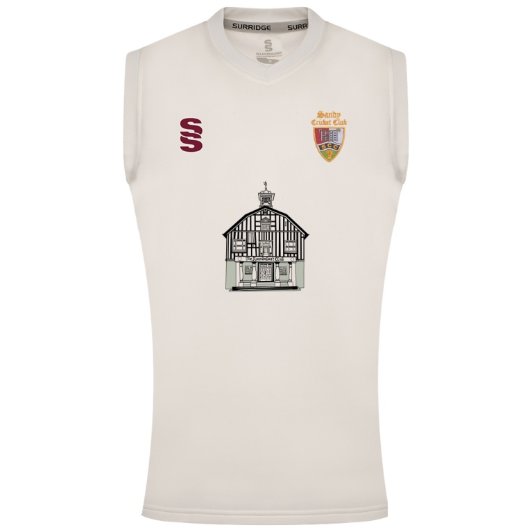 BLAST SLEEVELESS WOMENS SWEATER-Ivory