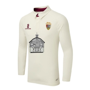 Sandy CC - Senior Ergo Long Sleeve Maroon Trim Shirt