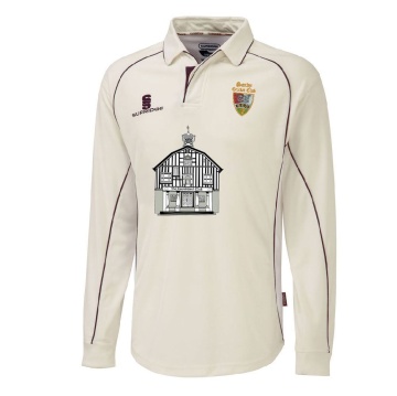 Sandy CC - Senior Premier Long Sleeve Maroon Trim Shirt