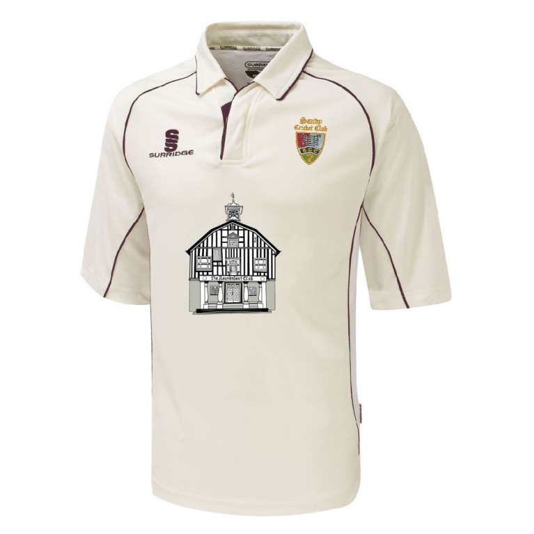 Sandy CC - Senior Premier 3/4 Sleeve maroon Trim Shirt