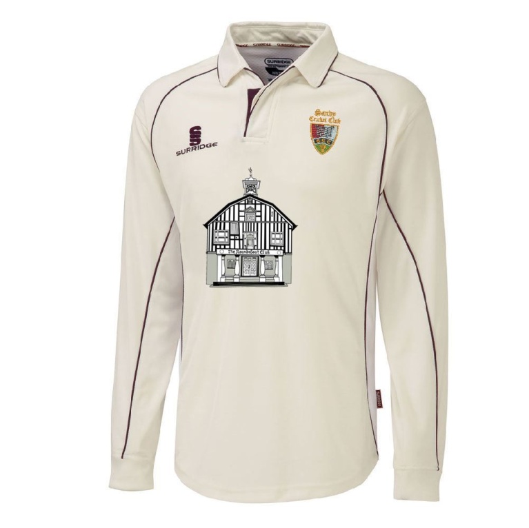 Sandy CC - Senior Premier Long Sleeve Maroon Trim Shirt